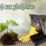 Торф как удобрение